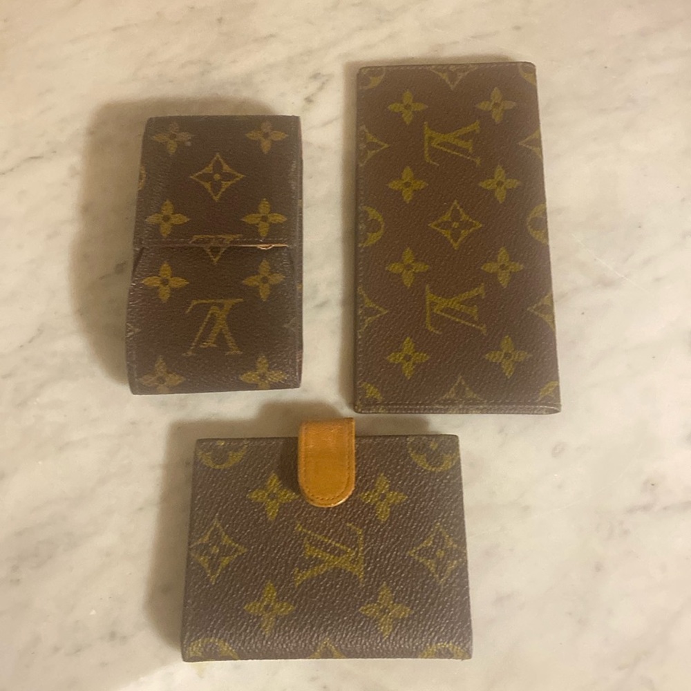 NOS Vintage Louis Vuitton Lot of (3) Pieces